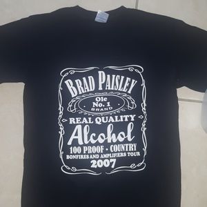 Brad Paisley concert tshirt